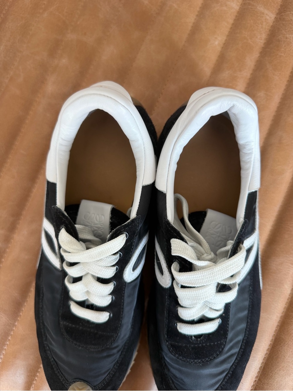 Flow Runner in nylon and suede - Picture 7 of 9